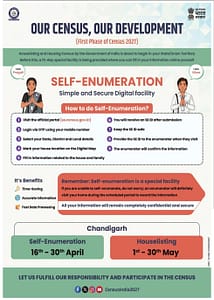 जिला में 30 अप्रैल तक जारी रहेगी स्व-गणना प्रक्रिया, मई में होगी घर-घर सत्यापन प्रक्रिया