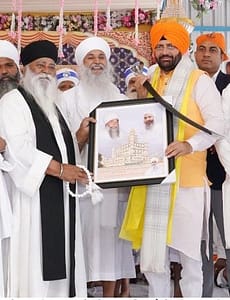 गुरु चरणों में ही असली दौलत, नाम सिमरन से मिलती है सच्ची शांति: मुख्यमंत्री नायब सिंह सैनी