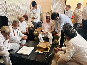 खुले दरबार में मंत्री राजेश नागर ने सुनीं जनसमस्याएं