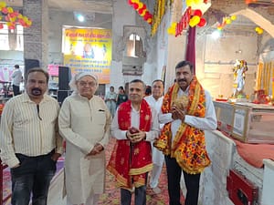 माता रानी के प्राण प्रतिष्ठा महोत्सव में उमड़ा जनसैलाब