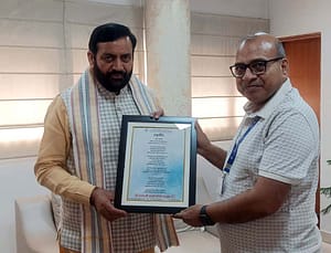 कुलगुरु प्रो राजीव कुमार ने मुख्यमंत्री से की शिष्टाचार भेंट, विश्वविद्यालय के विकास कार्यों पर हुई चर्चा